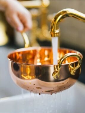 Galley & Fen Copper Colander, NWT* Please See Description